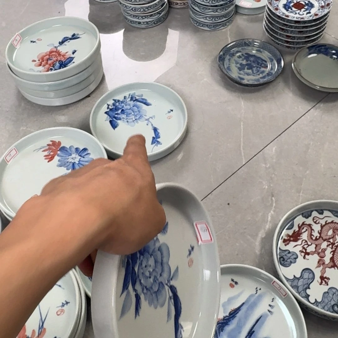 摆件黑牡丹花大壶承