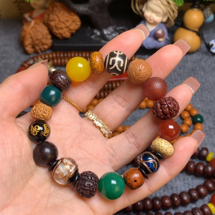 星月菩提吊坠菩提