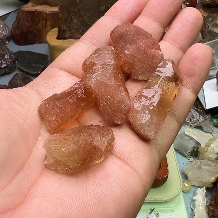 无***极水晶珠宝半成品未镶嵌