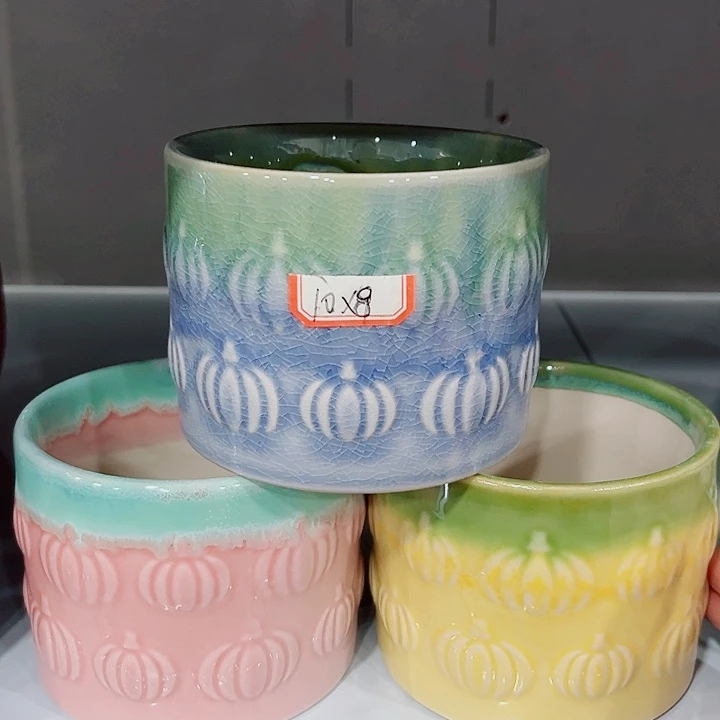 多肉陶瓷花盆满10元包邮