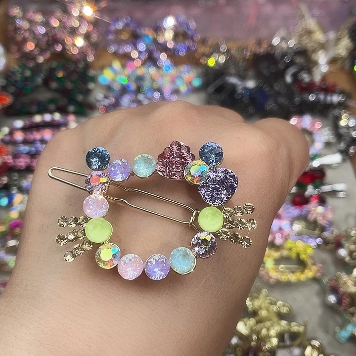 皮质铁合金彩色夹