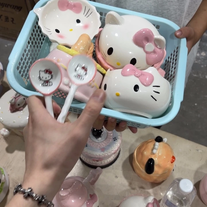 正版高温釉下彩餐具