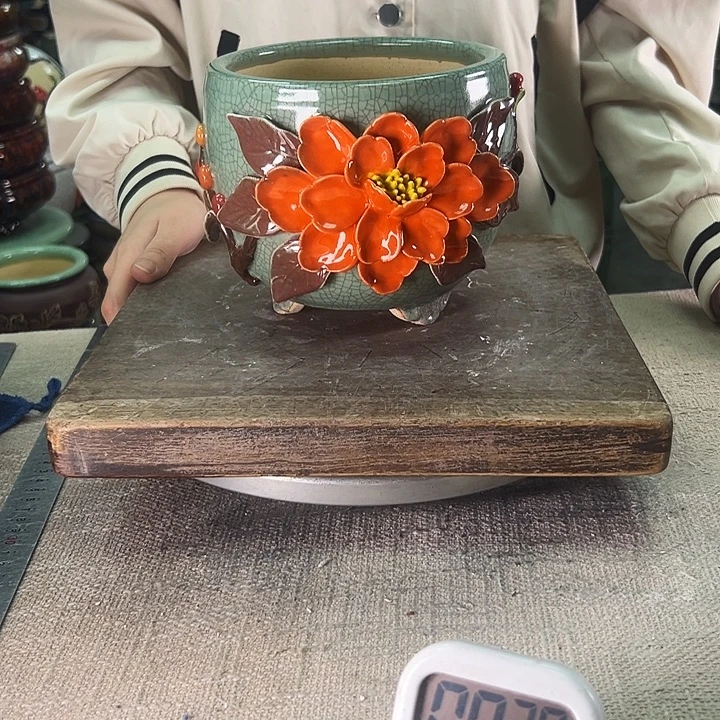 泳坤堂石湾盆陶瓷