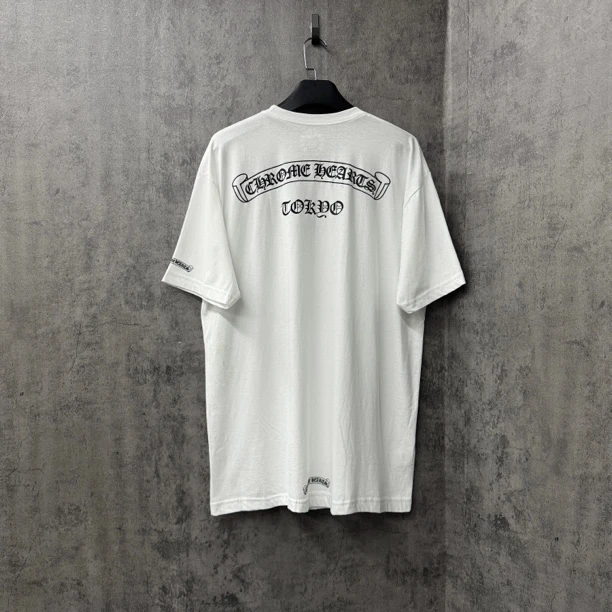 未使用 Chrome Hearts/克罗心 25最新款Tokyo限定短袖/WK429/XXL