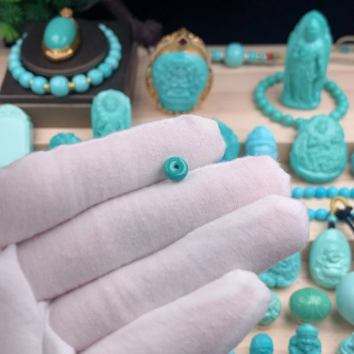 【闪购商品】绿松石珠宝半成品未镶嵌