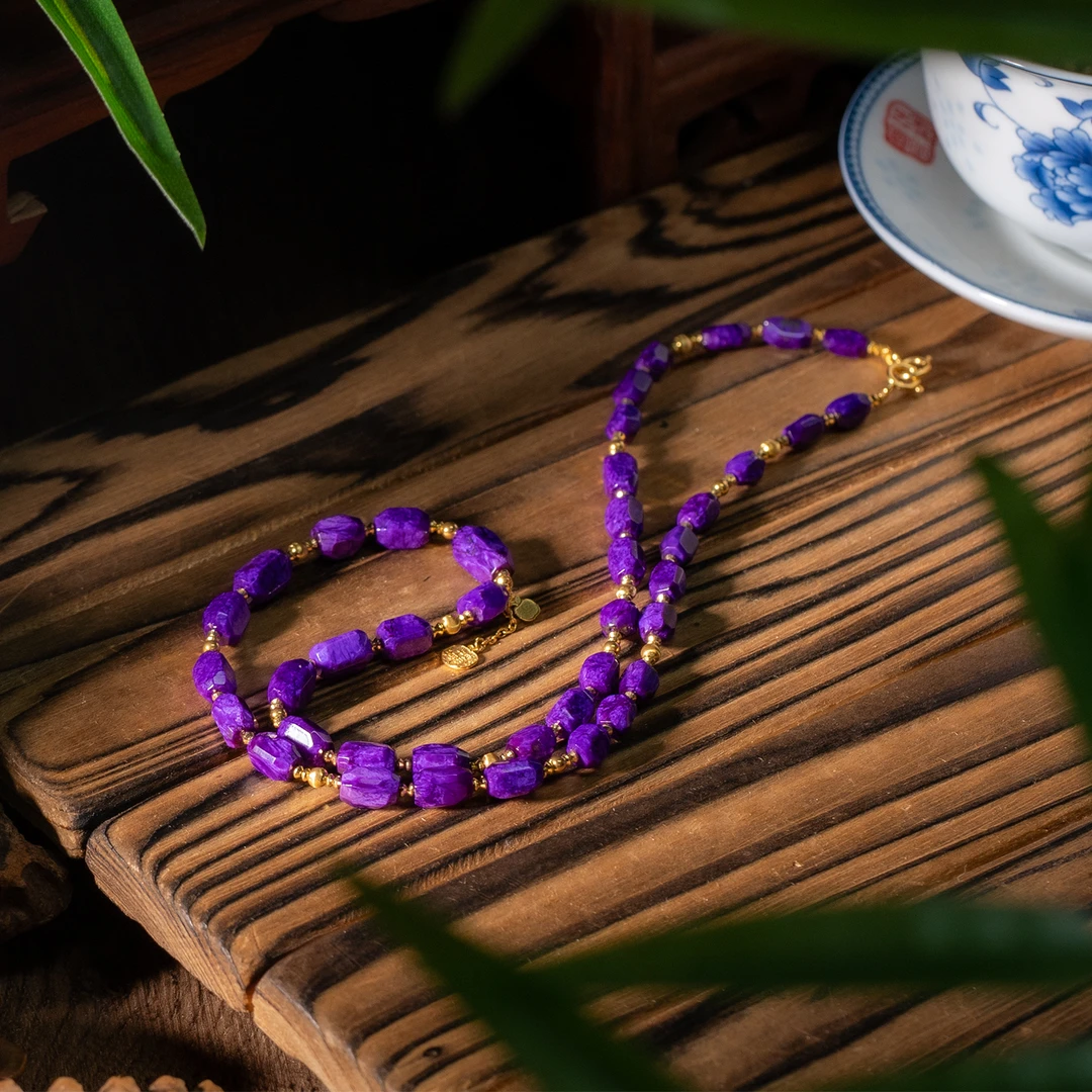 世间臻宝-18K金传承丝绒舒俱来项链/48cm+/多样性发/P6713/孤/