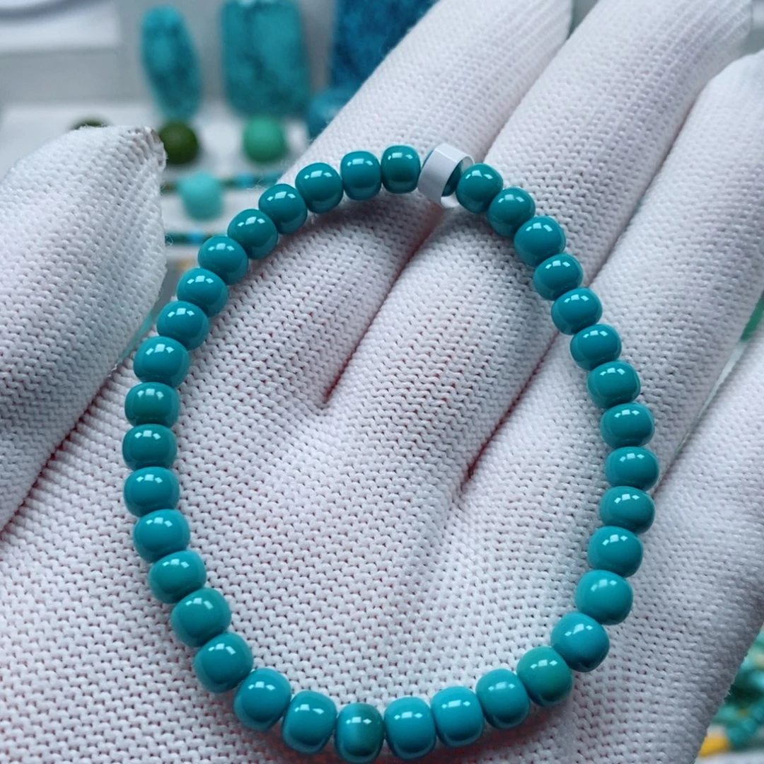 未镶嵌绿松石手链