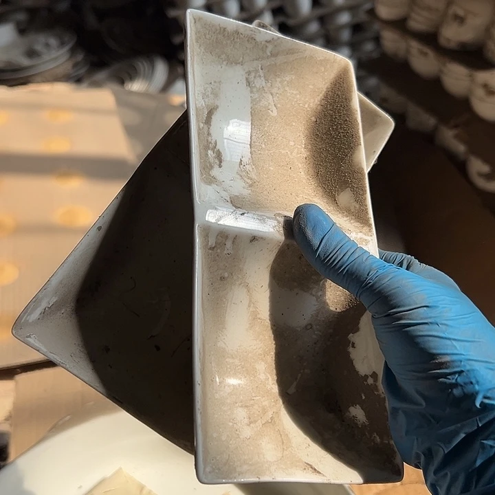 国营尾货骨瓷航空各盘一对