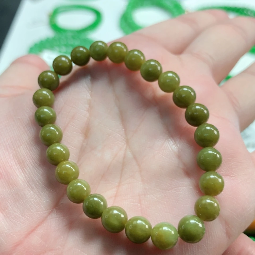 翡翠未镶嵌手链翡翠