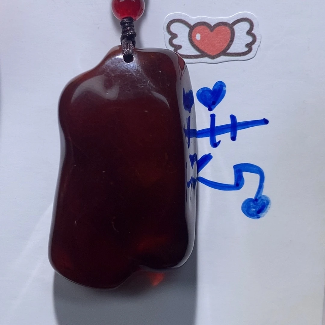 定制琥珀未镶嵌蜜蜡吊坠