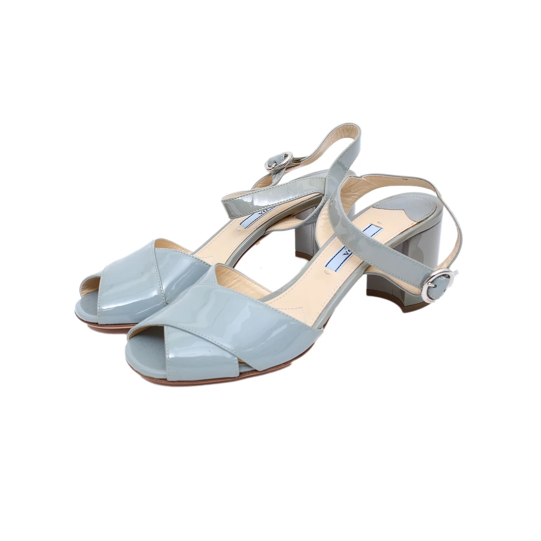 99新 Prada/普拉达 活动 PRADA 普拉 达高跟鞋 36码 P252090193