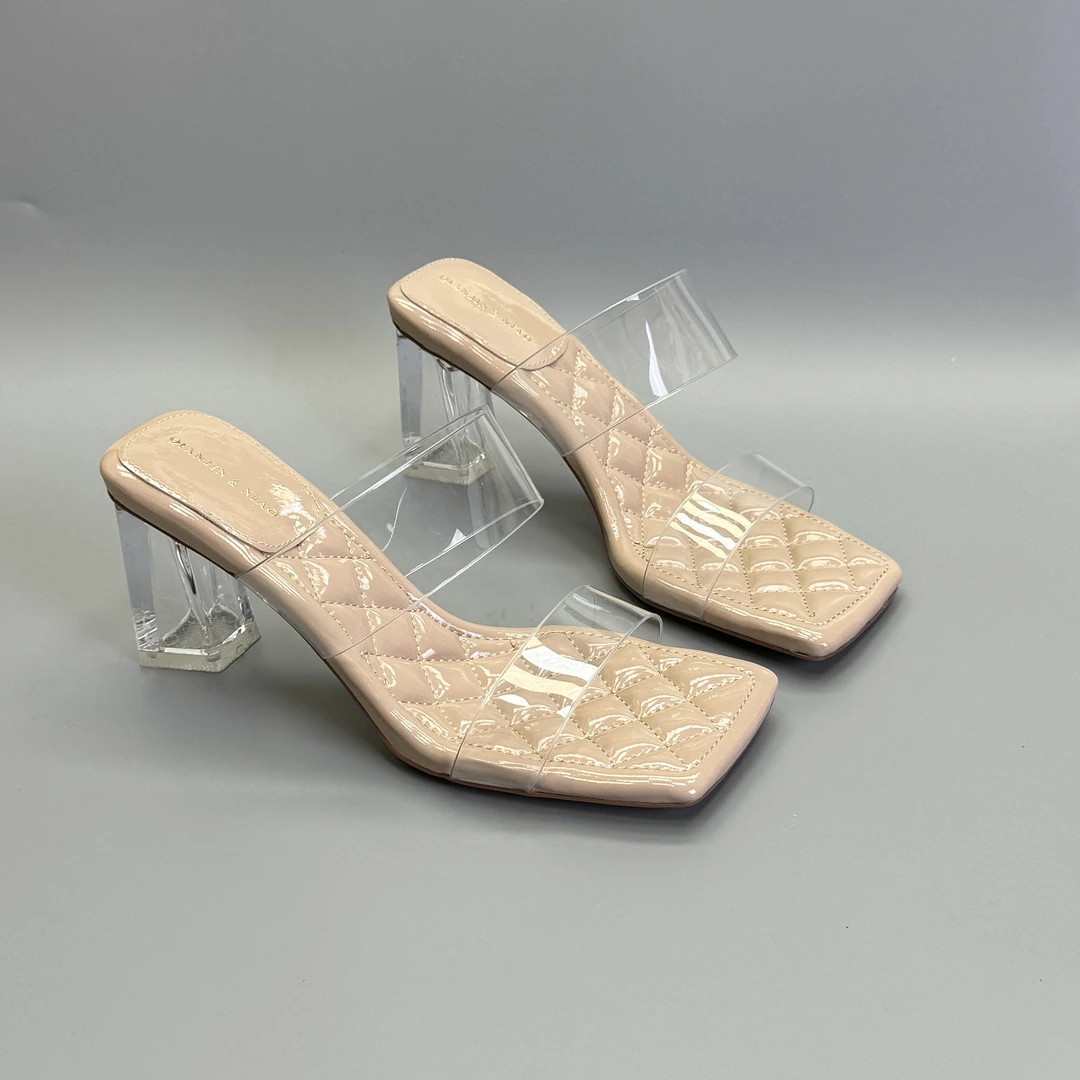 5573-9裸色高跟鞋