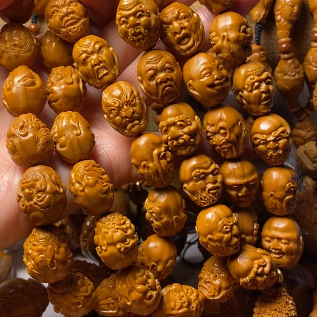 兜***要橄榄核手串/手链橄榄双面108