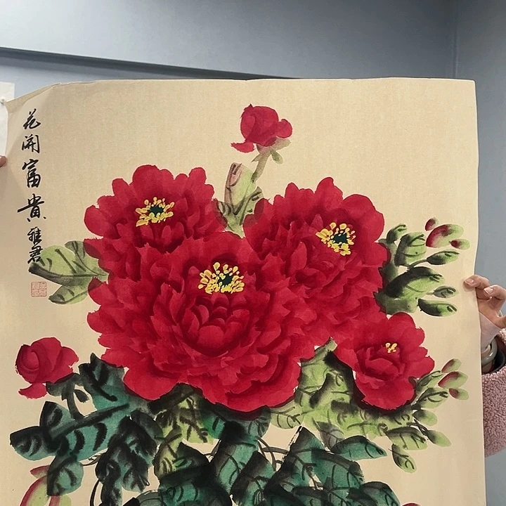 国画我是你的小可爱啊我的小可爱我的