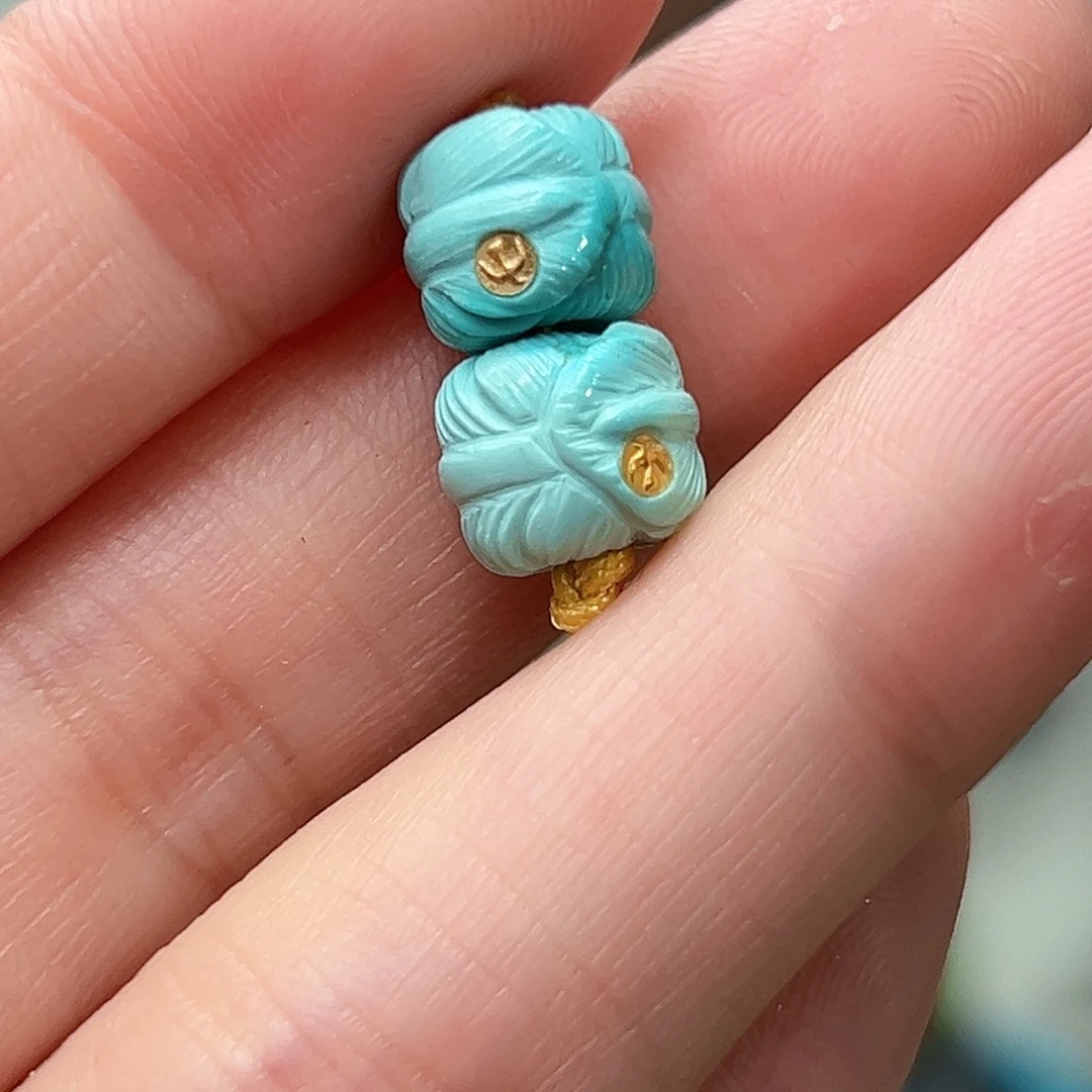 绿松石珠宝奇石未镶嵌