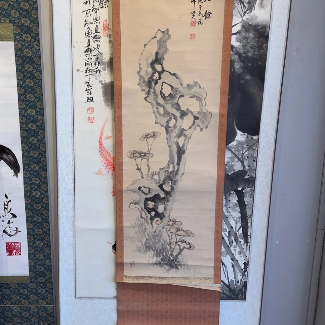 书法文****2卷轴绢本绫裱20