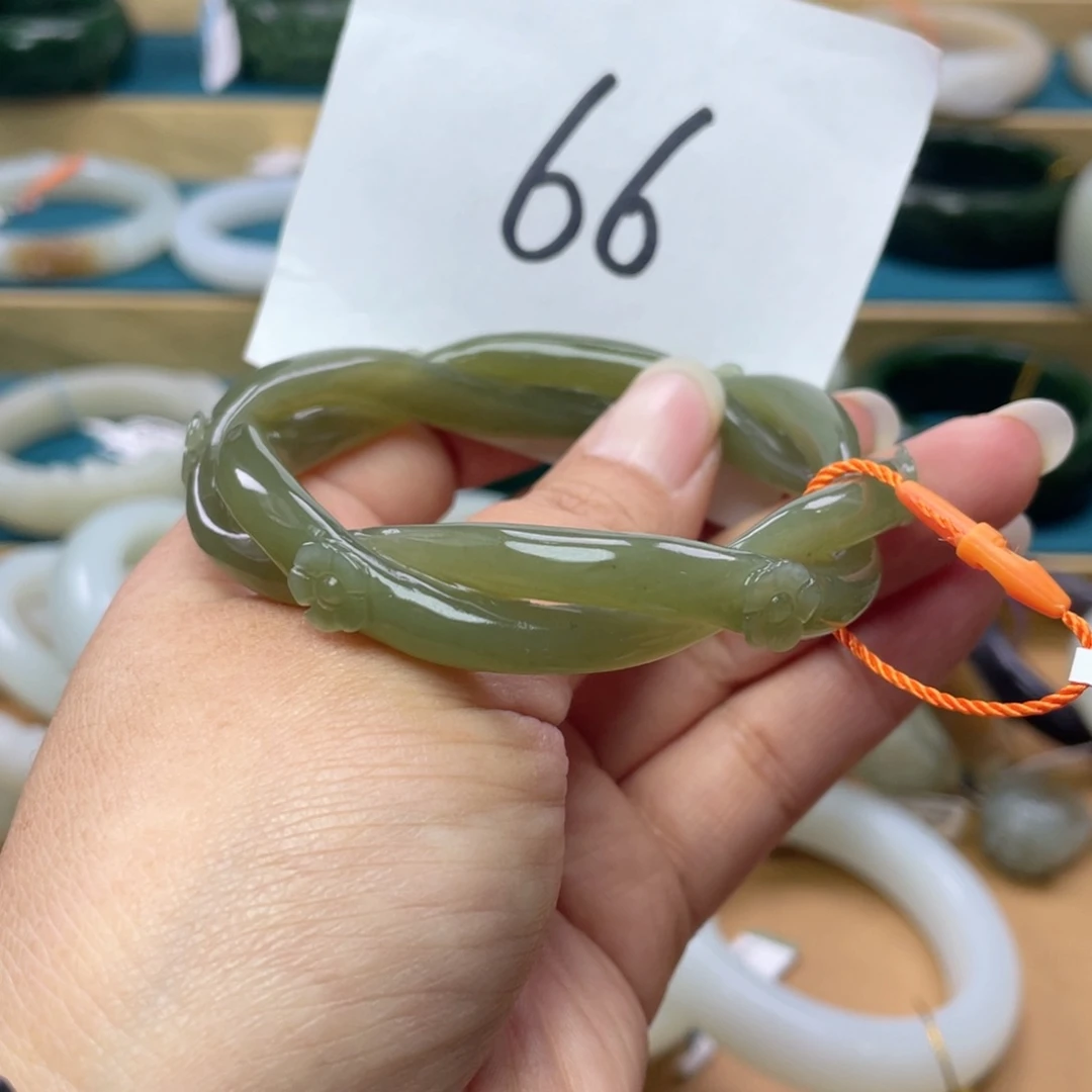 未镶嵌手镯和田玉圈口58