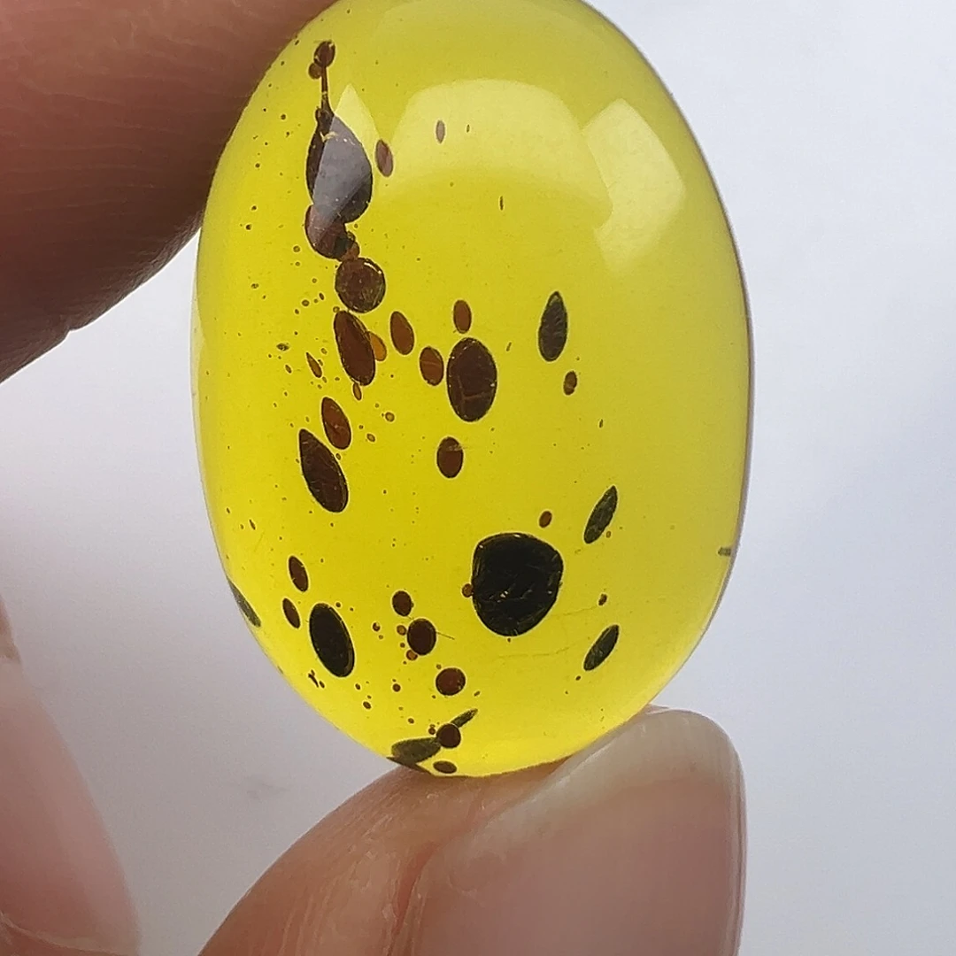 琥珀未镶嵌裸石琥珀特色戒面