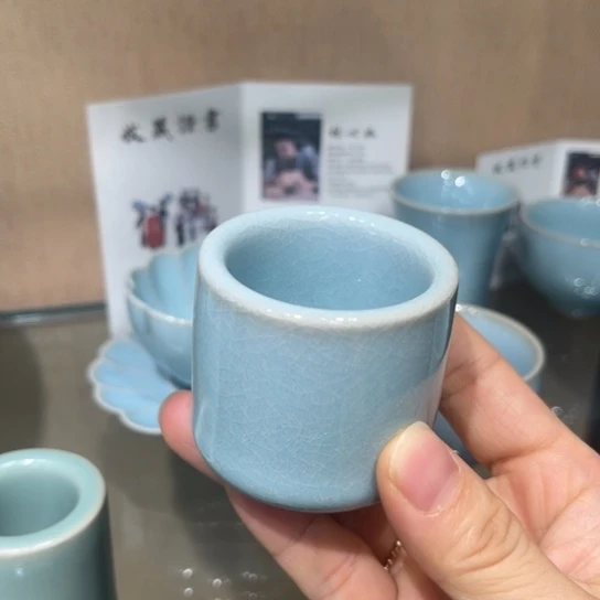 瓷片大宋名窑汝瓷茶具