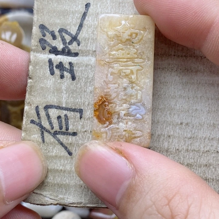 颈饰未镶嵌硅化珊瑚（珊瑚玉）不*小