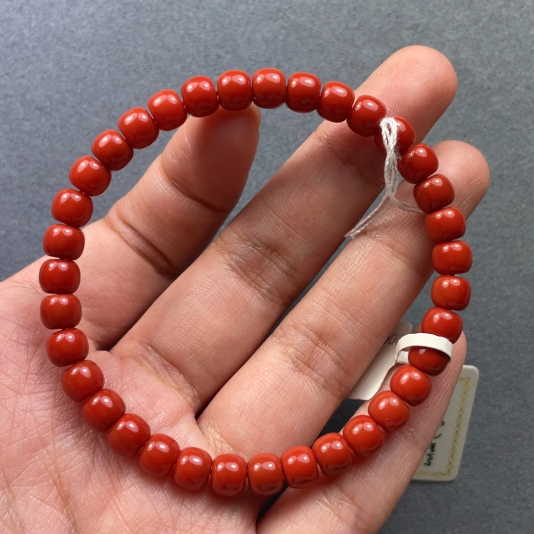 南红玛瑙未镶嵌配饰5.7mm