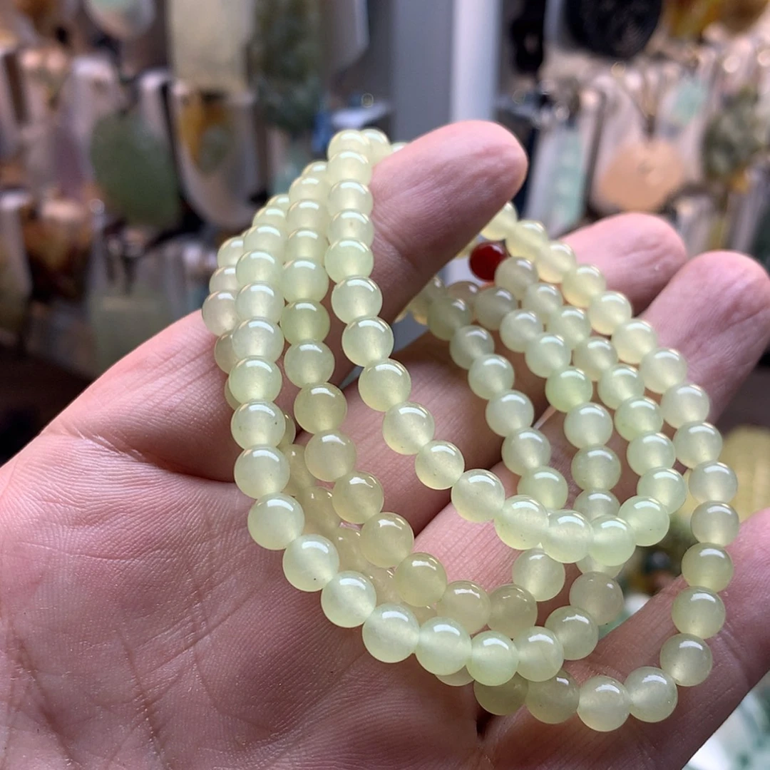 【闪购商品】蛇纹石玉未镶嵌颈饰