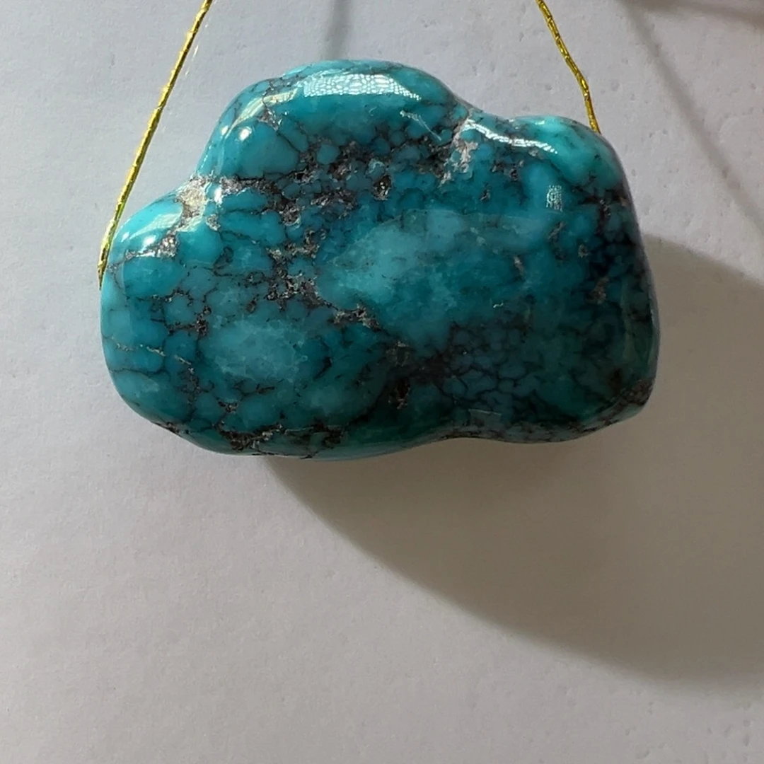 绿松石未镶嵌挂件