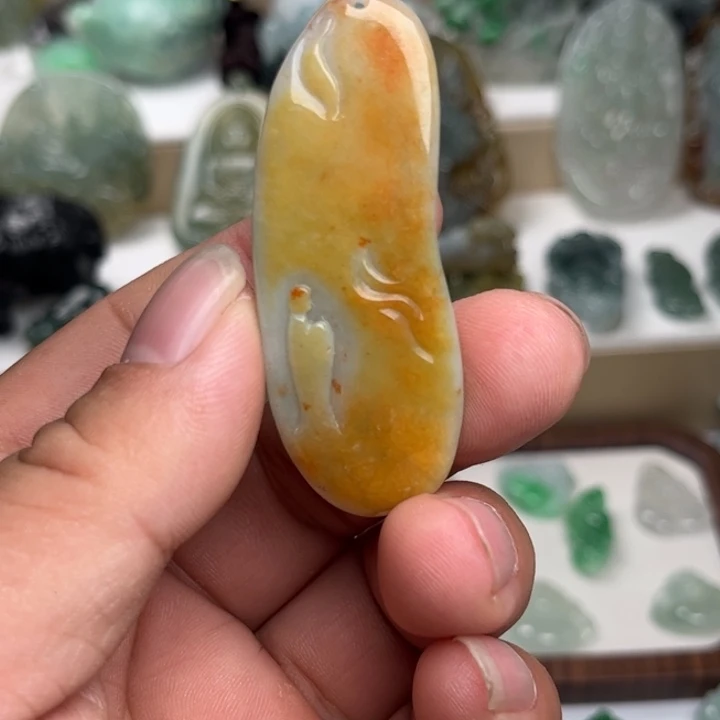 颈饰未镶嵌翡翠悟道