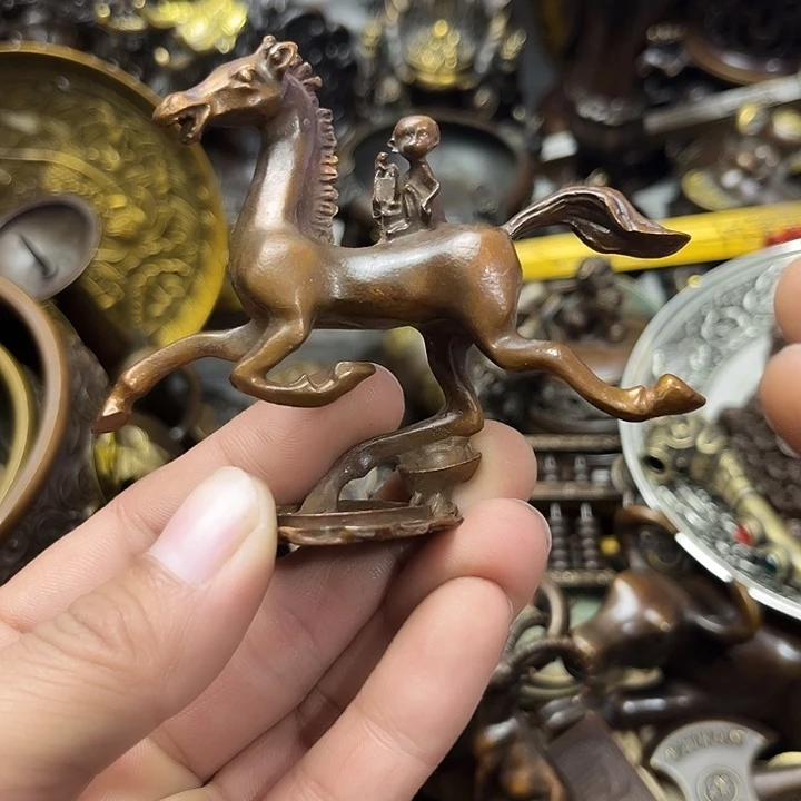 顺顺利利，铜器摆件