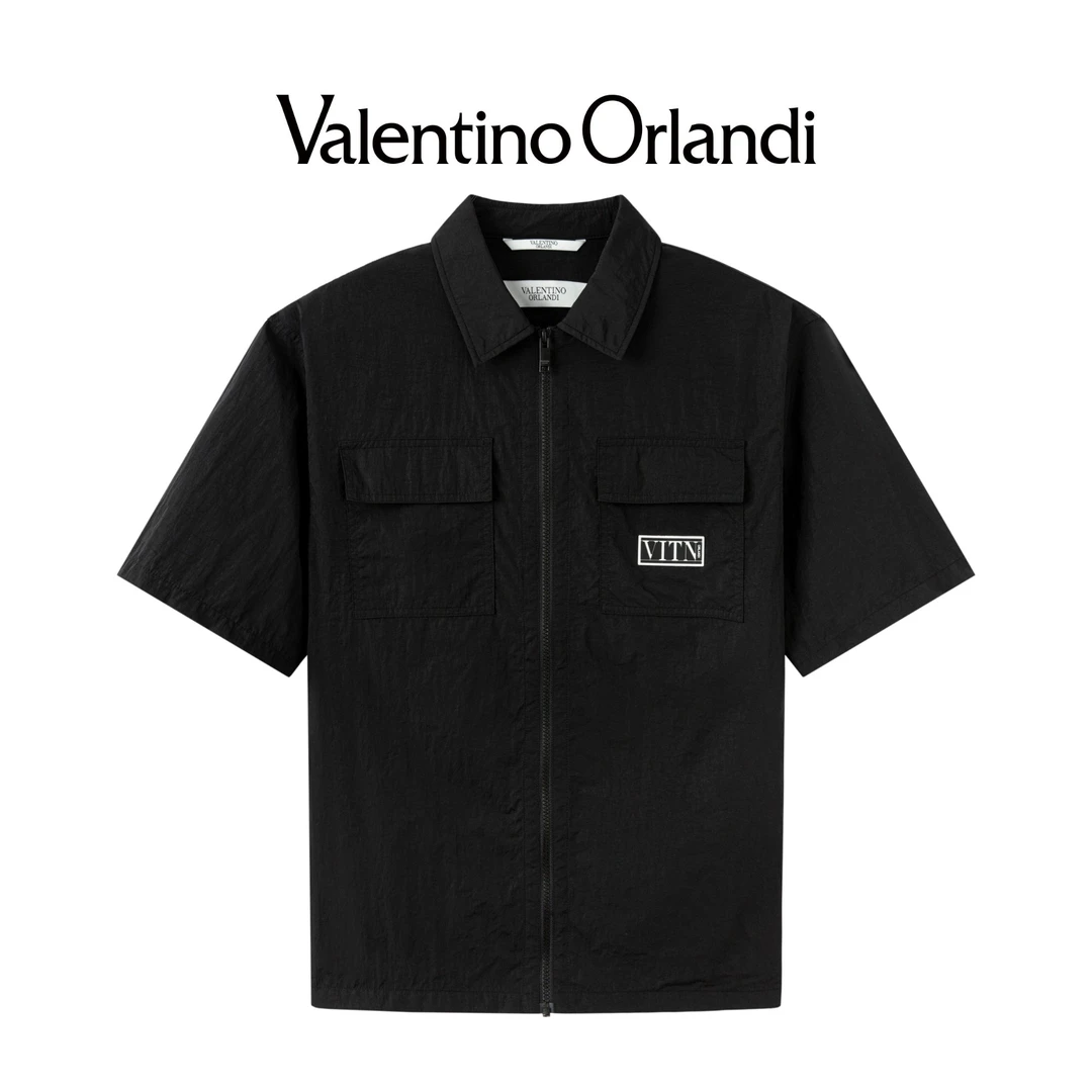 Valentino orlandi男士春季时尚衬衫夹克外套