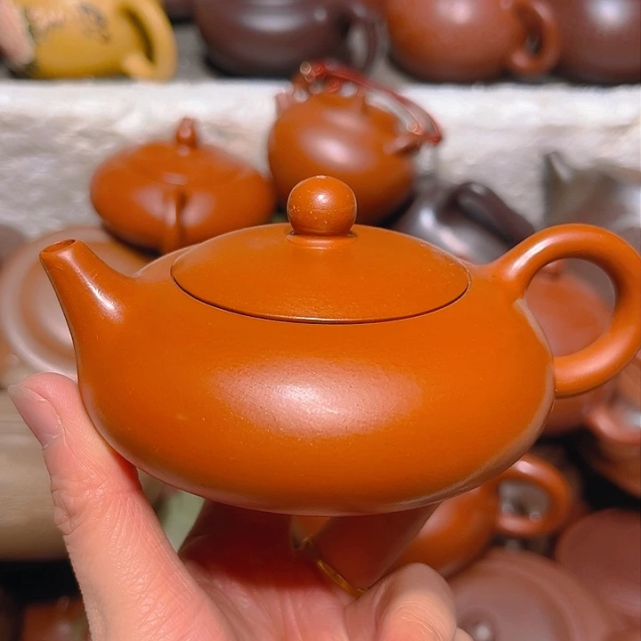 紫砂茶壶宜兴原矿紫砂壶120