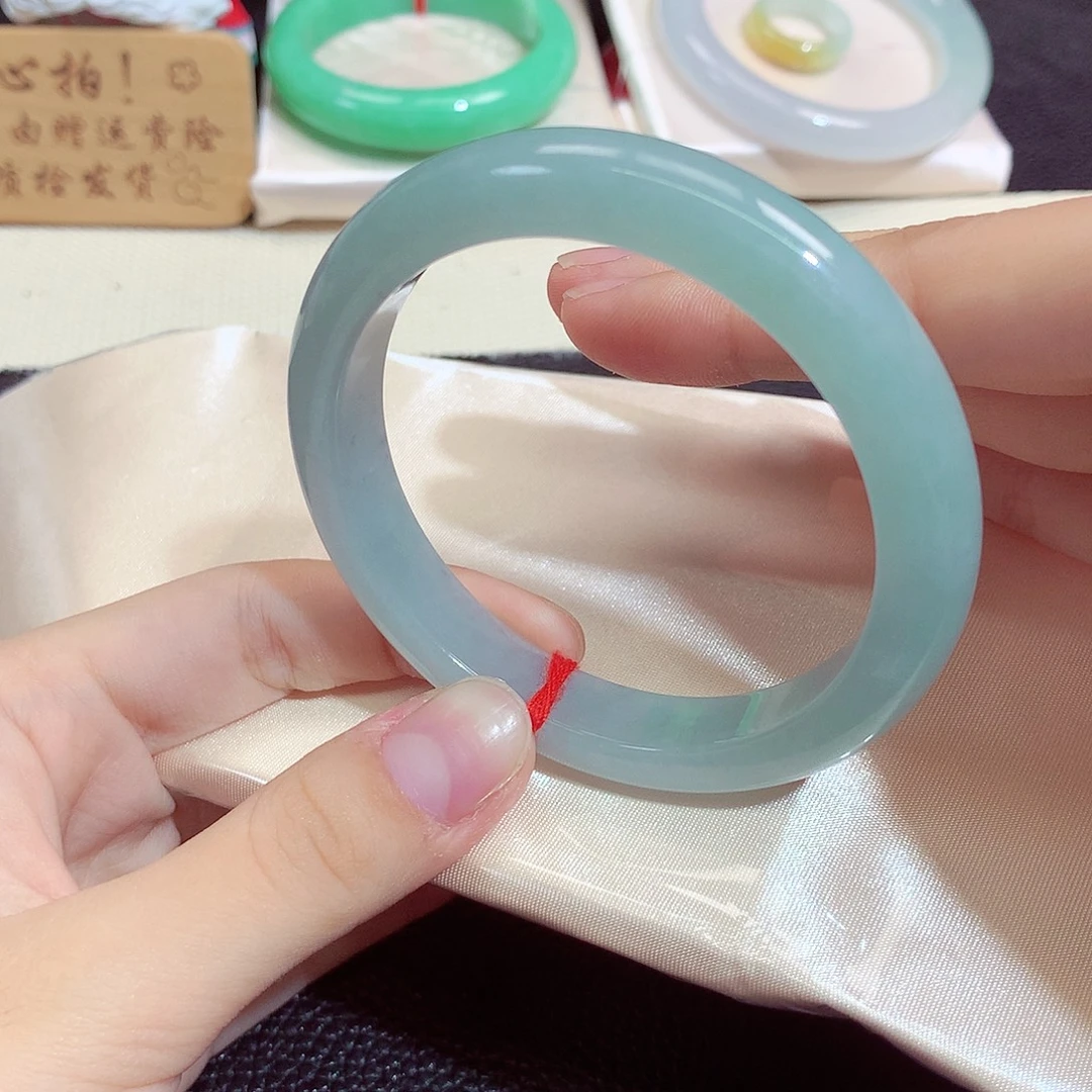 翡翠未镶嵌手镯345
