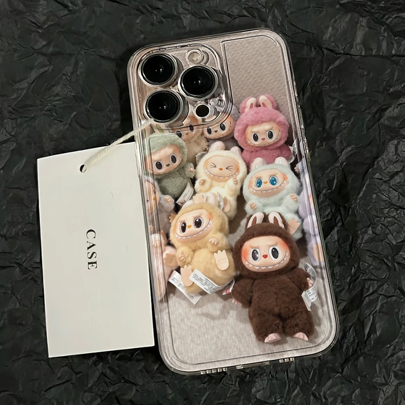 拉布布家族苹果16手机壳小米华为三星OPPO魅族vivo适用一加iQOO13