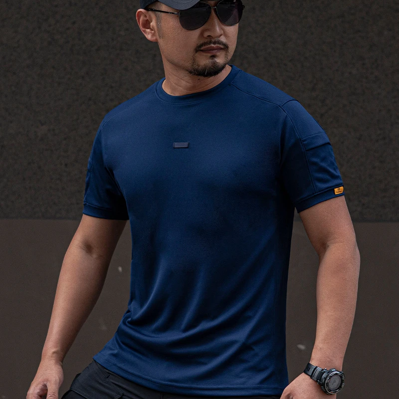 【大叔专属】战术夏季速干T恤户外运动圆领短袖特种兵军迷半袖