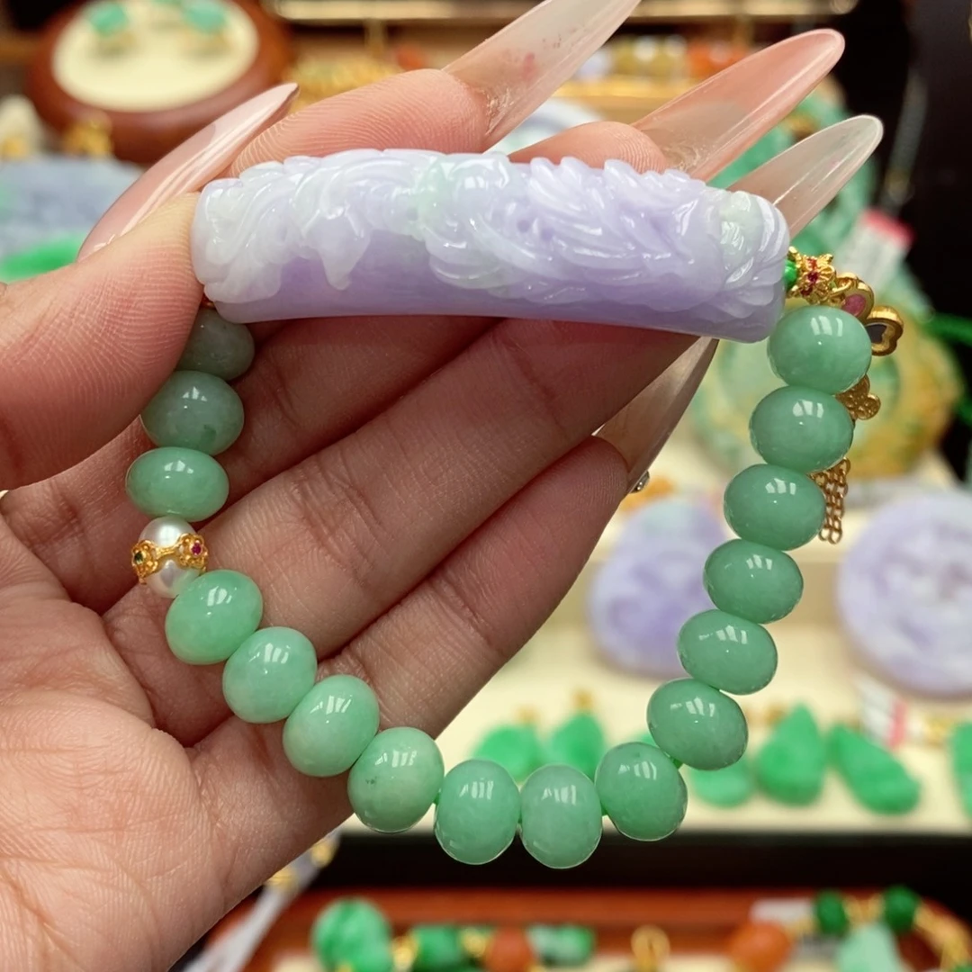 未镶嵌手串翡翠翡翠手串