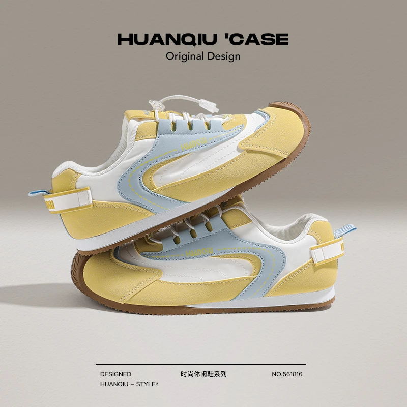 环球多巴胺板鞋2025秋季新款ins潮百搭薄款透气休闲鞋校园风女鞋