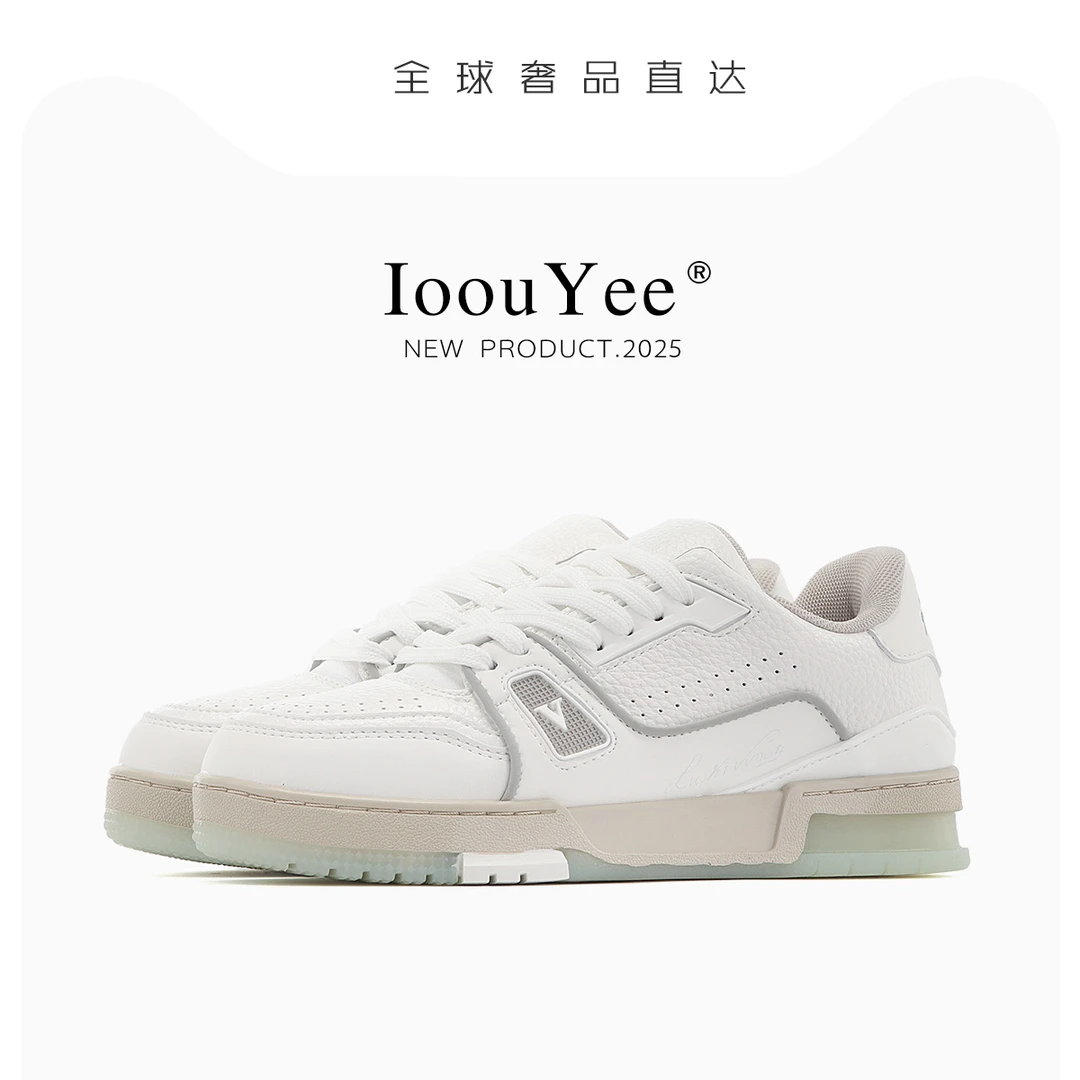 2025新款INS风经典夏季透气学生增高二代通勤穿开车情侣轻奢板鞋