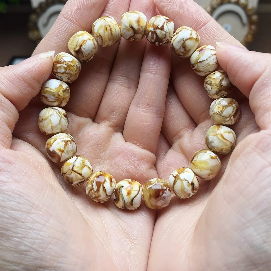 灝***洋沁色老型手串单圈12