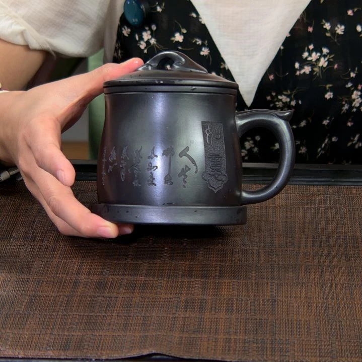 茶杯紫砂高货放漏
