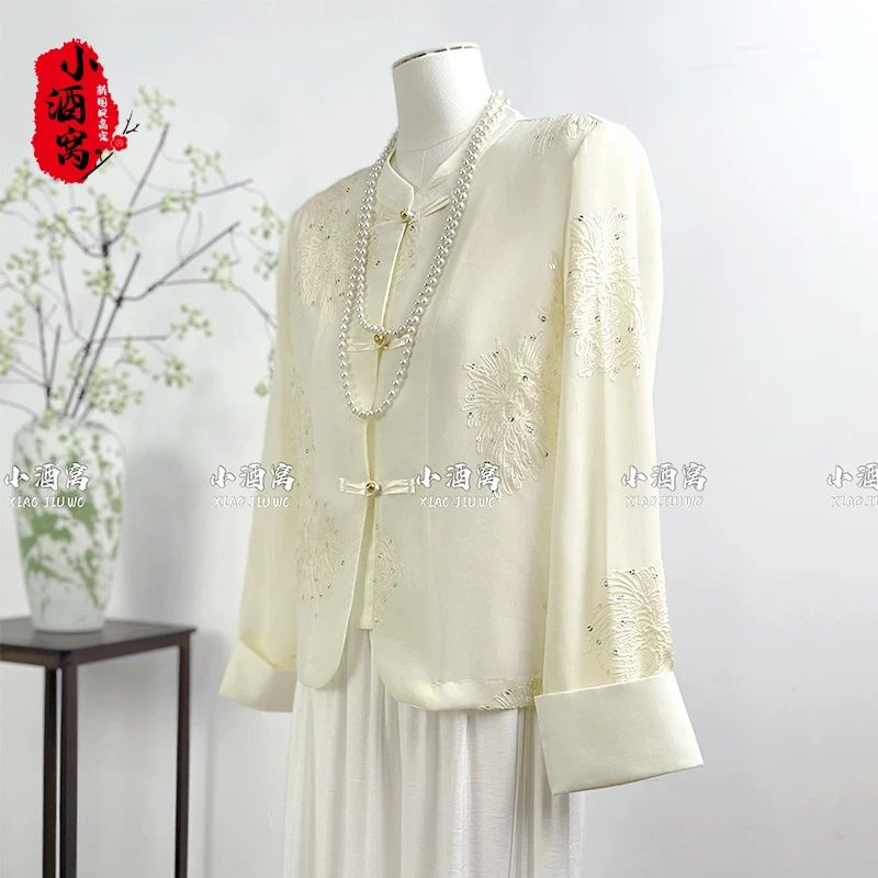 [洛川-外套]小酒窝新国风 新中式时尚气质外套-56