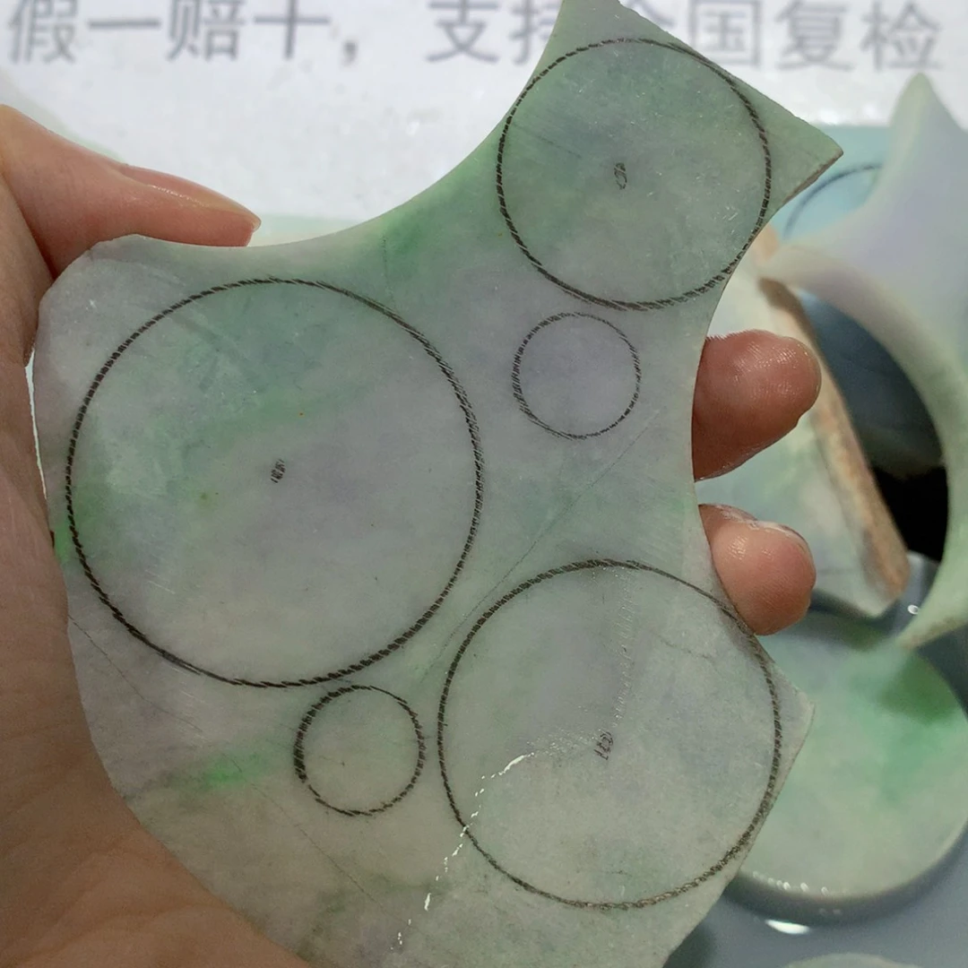 裸石翡翠天然缅甸a货16