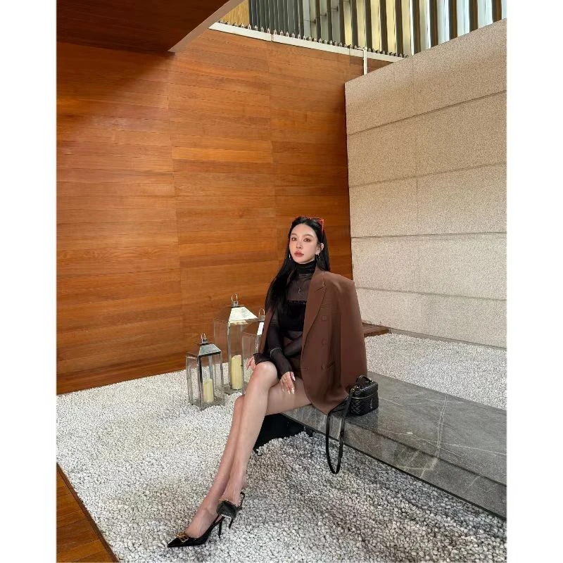 lele 原创设计时尚西装+短裤套装 QD101TZ