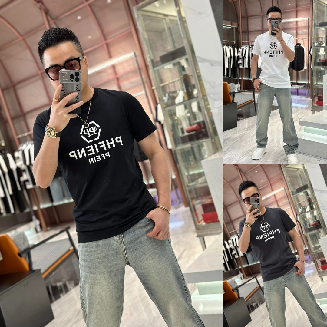 【发现者IV】欧货轻奢品牌PHFIENPPFEIN男士时尚圆领短袖5050