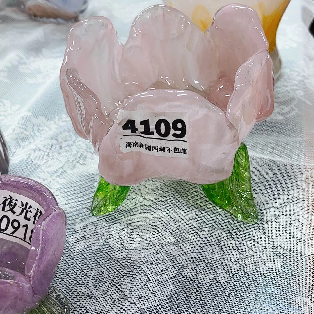 大花碗4109 家悦美居琉璃花瓶