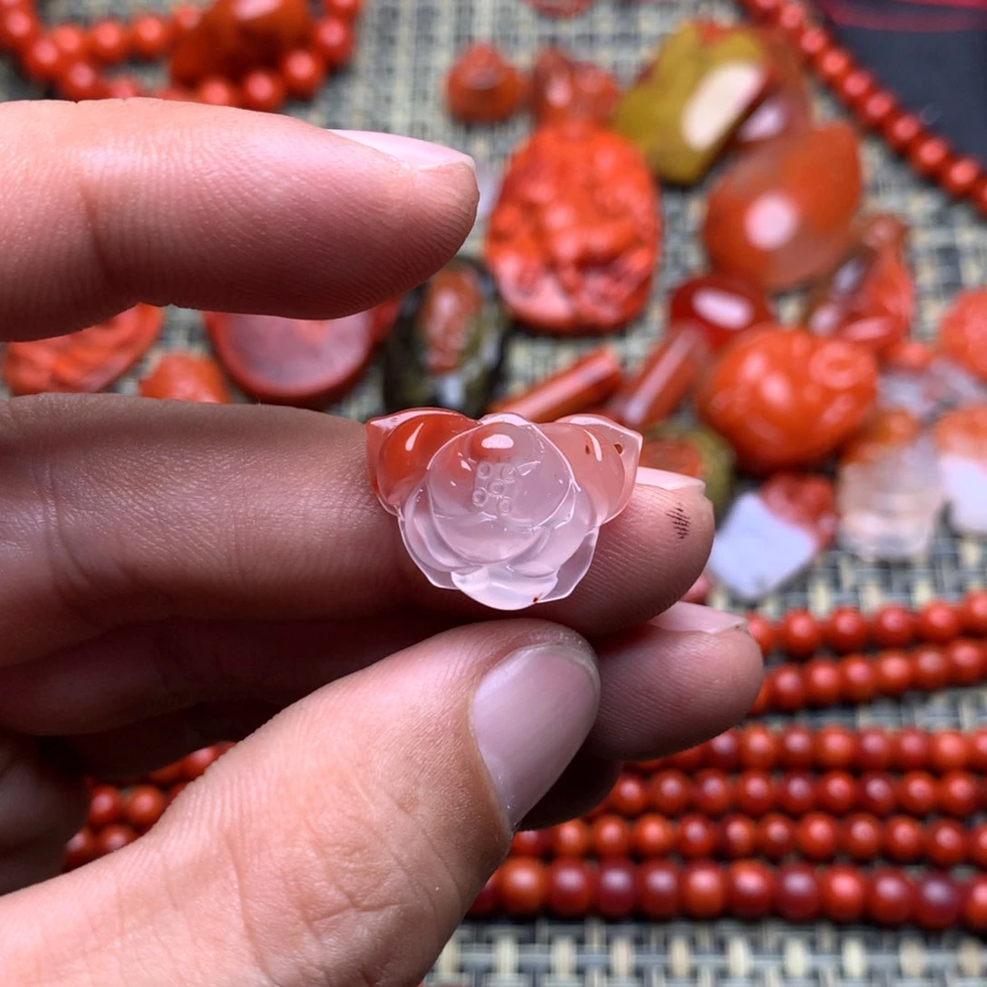 南红玛瑙珠宝奇石未镶嵌郁****₆