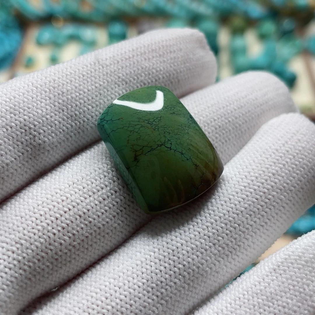 绿松石珠宝半成品未镶嵌