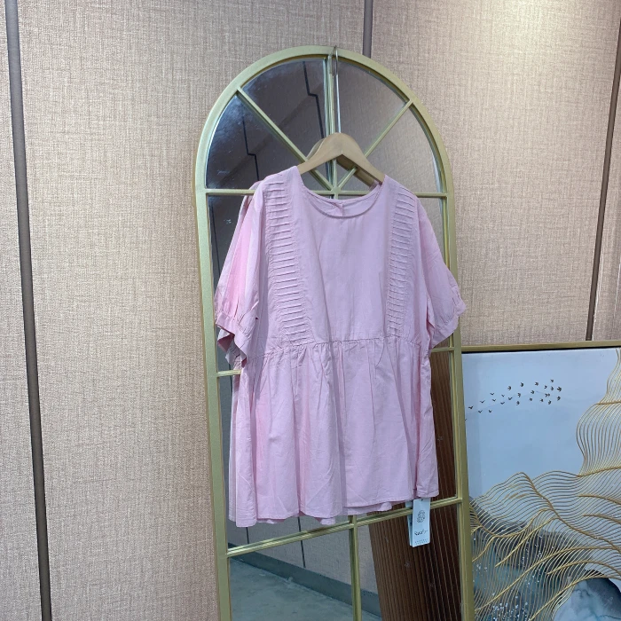 BJ786孕妇粉色上衣100-150