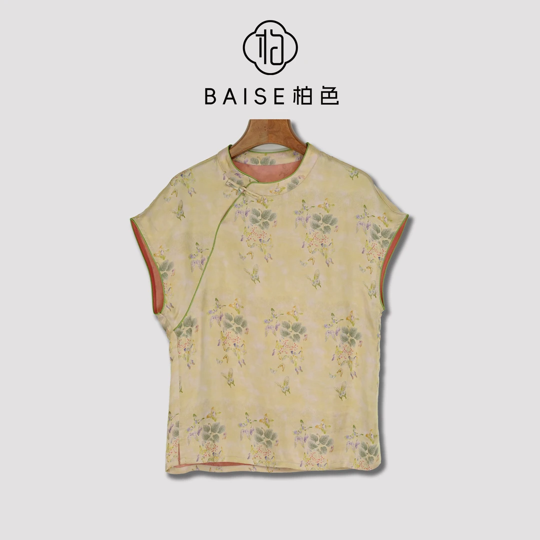 中式上衣复古传统改良夏季女装宽松00438