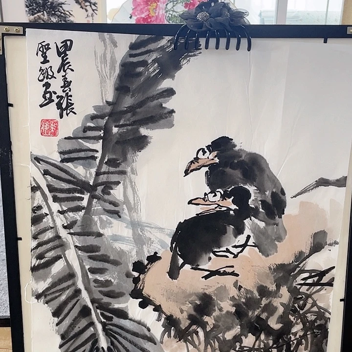 国画张圣敏先生纯手绘作品