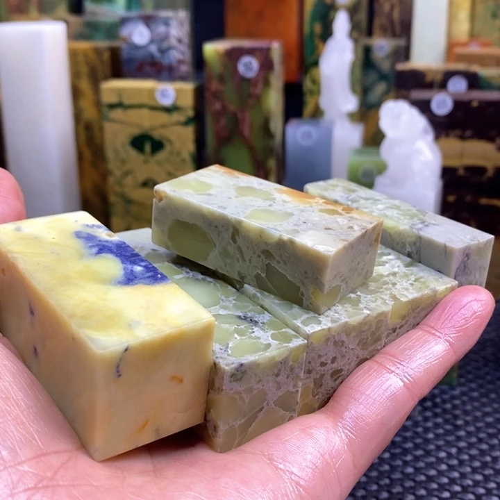 云南石用****5青田石印章石